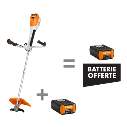 STIHL Pack promo AP 500 S - Débroussailleuse à batterie STIHL FSA 400 en Duro broyeur 270-2