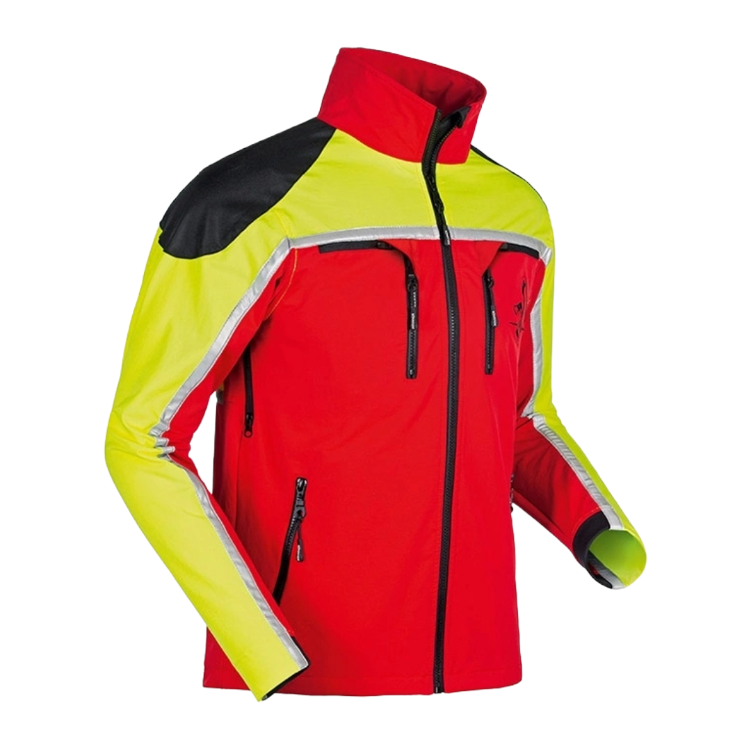 Veste PFANNER® Forest Light - Rouge/jaune
