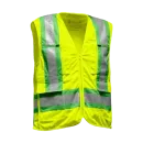 Gilet PFANNER ZIPP4FIT - Jaune vert