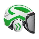 Casque Protos® Integral Forest (Blanc et Vert Fluo)