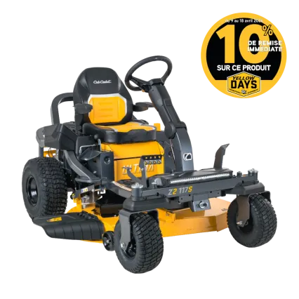 CUB CADET Tracteur tondeuse thermique CUB CADET Z2 117S