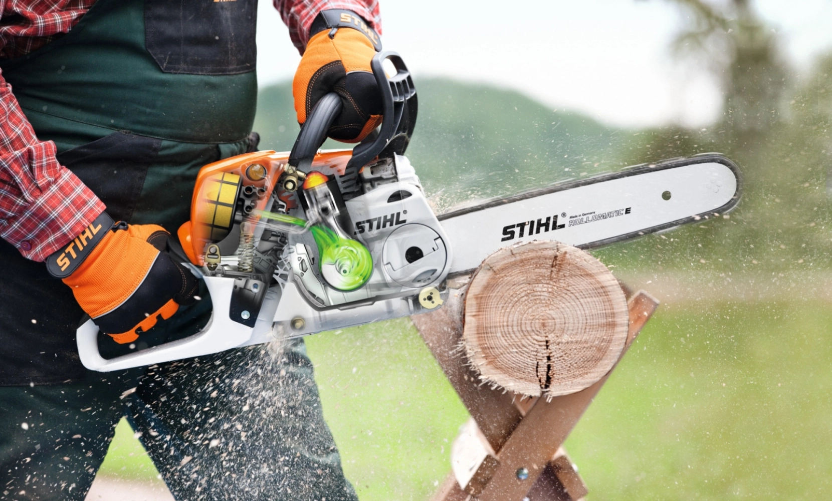 Tronçonneuse MS 231 STIHL - Tronçonneuse thermique compacte