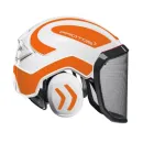 Casque Protos® Integral Forest (Blanc et Orange réflexe)