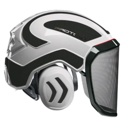 PROTOS Casque Protos® Integral Forest (Blanc et Gris carbone)