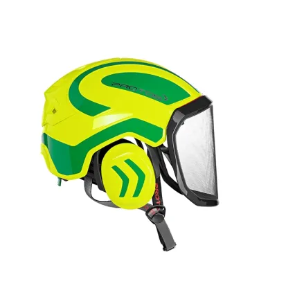 PROTOS Casque Protos® Integral Arborist (Jaune Fluo et Vert)