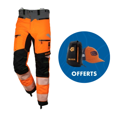 Pantalon anti-coupure SOLIDUR ULTRALIGHT - Homme - Classe 1 - Type A