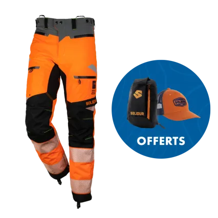 Pantalon anti-coupure SOLIDUR ULTRALIGHT - Homme - Classe 1 - Type A