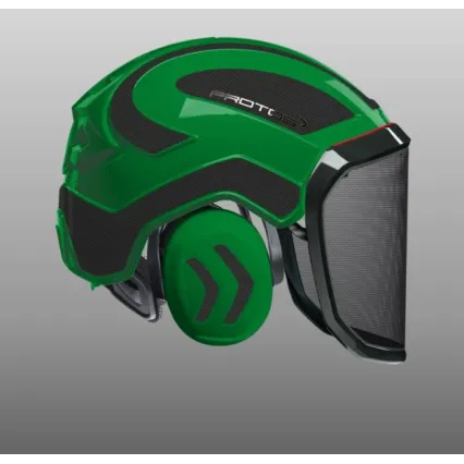 PROTOS Casque Protos® Integral Forest (Vert et Gris Carbone)