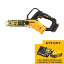 Scie de jardin à batterie DEWALT DCMPS520 - Starter pack offert