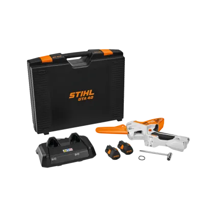 STIHL Scie de jardin à batterie STIHL GTA 40 pack 2 batteries
