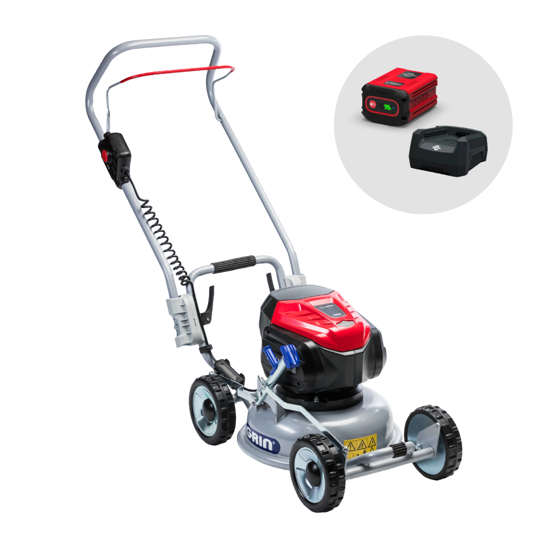 Tondeuse mulching à batterie GRIN BM37 - Pack 1 batterie