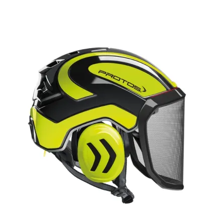 PROTOS Casque Protos® Integral Arborist (Noir et Jaune fluo)