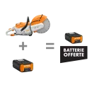 Pack promo AP 500 S - Découpeuse à batterie STIHL TSA 300