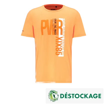 STIHL Déstockage - T-Shirt STIHL PWR, homme