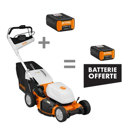STIHL Pack promo AP 500 S - Tondeuse à batterie STIHL RMA 756 V