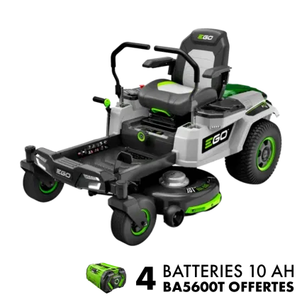 EGO Tracteur tondeuse &agrave; batterie EGO ZT4201E-L
