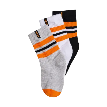 STIHL Lot de 3 chaussettes enfant STIHL