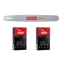 Combo guide-chaîne et chaînes OREGON - 3/8 - 1,5 mm - 50 cm