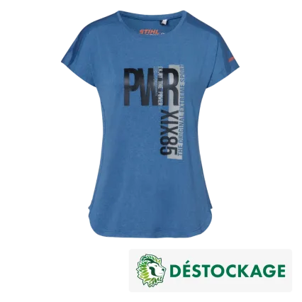 STIHL Déstockage - T-Shirt STIHL PWR - Femme