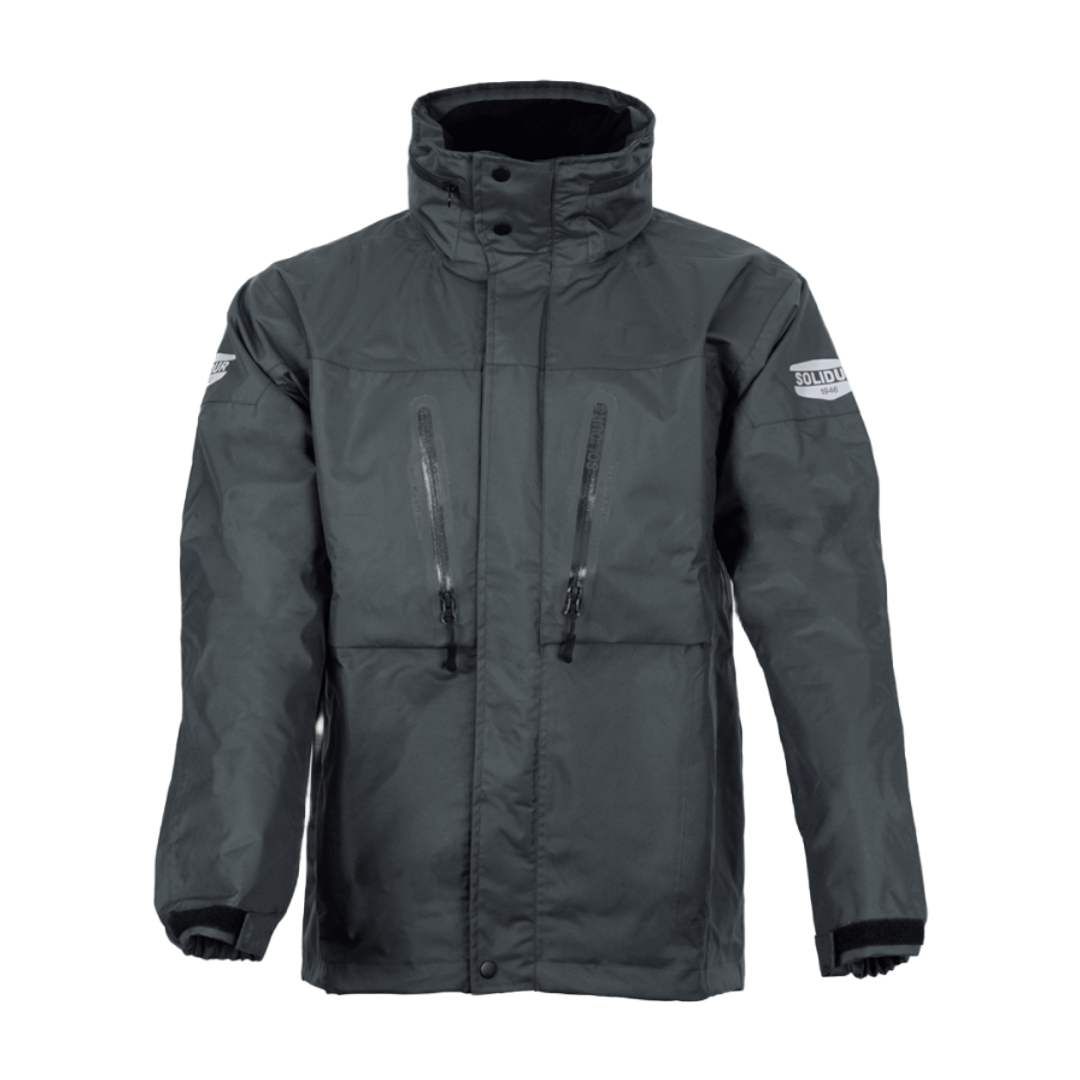 Veste de pluie SOLIDUR H2O - Gris