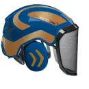 Casque Protos® Integral Forest (Bleu et Or)