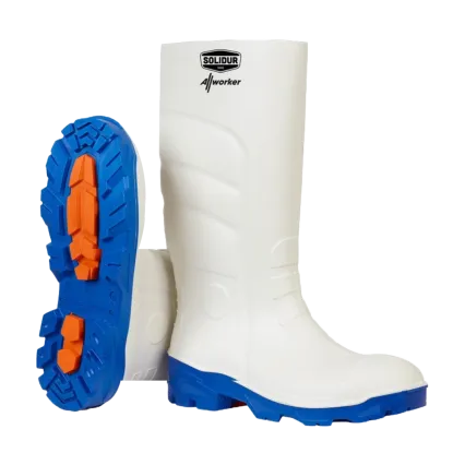 SOLIDUR Bottes de sécurité SOLIDUR ALLWORKER S4 - Blanc