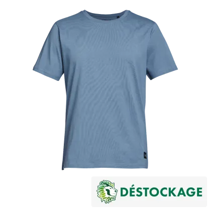 STIHL Déstockage - T-Shirt bleu STIHL SUSTAINABLE LOGO - Homme