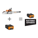 Pack promo AP 500 S - Tronçonneuse à batterie STIHL MSA 300 C-O