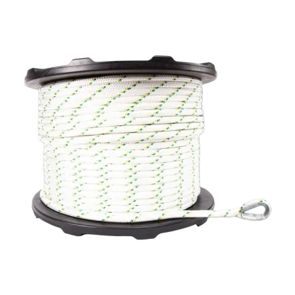 PORTABLE WINCH Corde double tresse avec épissure et cosse Portable Winch - Ø 12 mm x 200 m