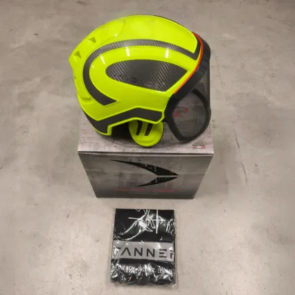 PROTOS Bon plan - Casque Protos® Integral Forest (Jaune Fluo et Carbone)