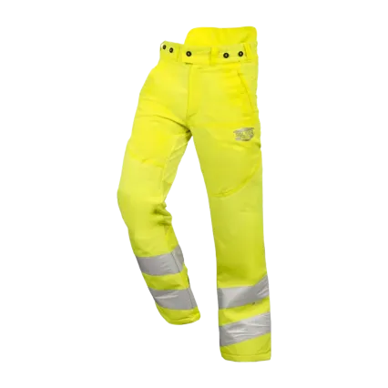 SOLIDUR Pantalon de d&eacute;broussaillage SOLIDUR HV - Jaune