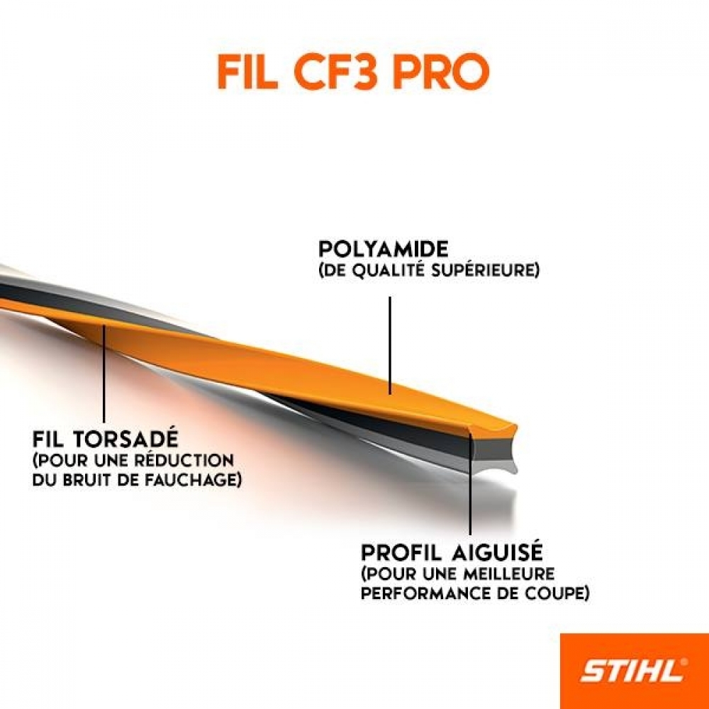 Fil de coupe High Tech CF3 Pro Un puissant compagnon KING VERT