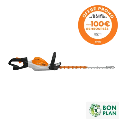 STIHL Bon Plan - Taille-haies &agrave; batterie STIHL HSA 94 T