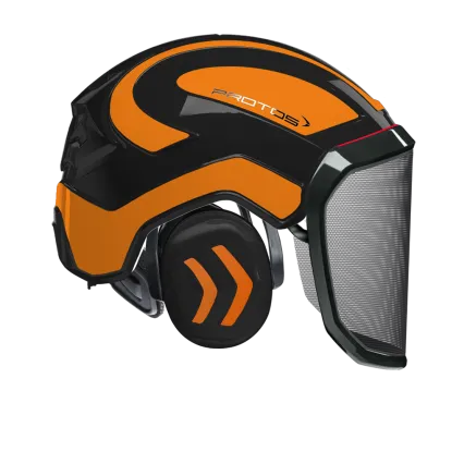 PROTOS Casque Protos® Integral Forest (Noir et Orange)