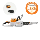 Tronçonneuse à batterie STIHL MSA 80 C-B - Guide 40 ANS TIMBERSPORTS - Pack 1 batterie