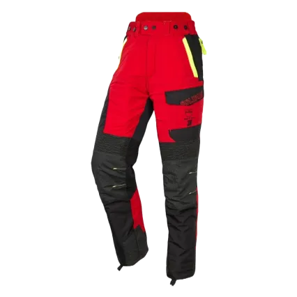 Pantalon anti-coupure SOLIDUR INFINITY - Classe 3 - Type A - Rouge