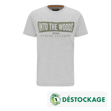 STIHL Déstockage - T-Shirt WOODS, homme