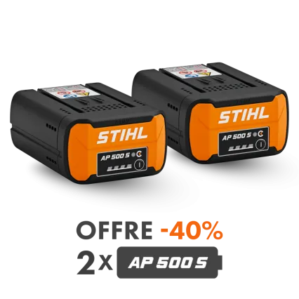 STIHL Pack 2 batteries Lithium-Ion STIHL AP 500 S