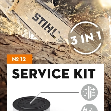Kit d'entretien STIHL n°12 MS 241, MS 300, MS 362, MS 400 - vue 2