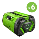 Pack 6 batteries EGO POWER+ PACK-6-BA6720T