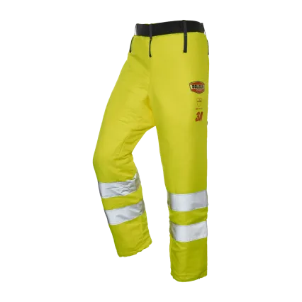 SOLIDUR Jambi&egrave;res anti-coupure SOLIDUR GLOW - Classe 3 - Type A - Jaune