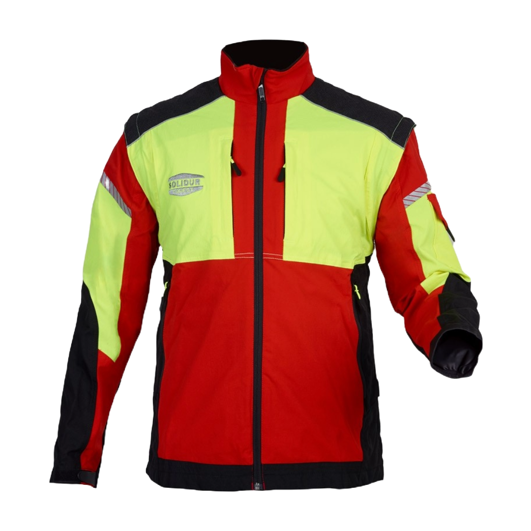 Veste de travail SOLIDUR INFINITY - Rouge