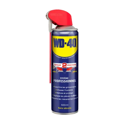 WD-40 Dégrippant multi-usage double spray WD-40, 500ml