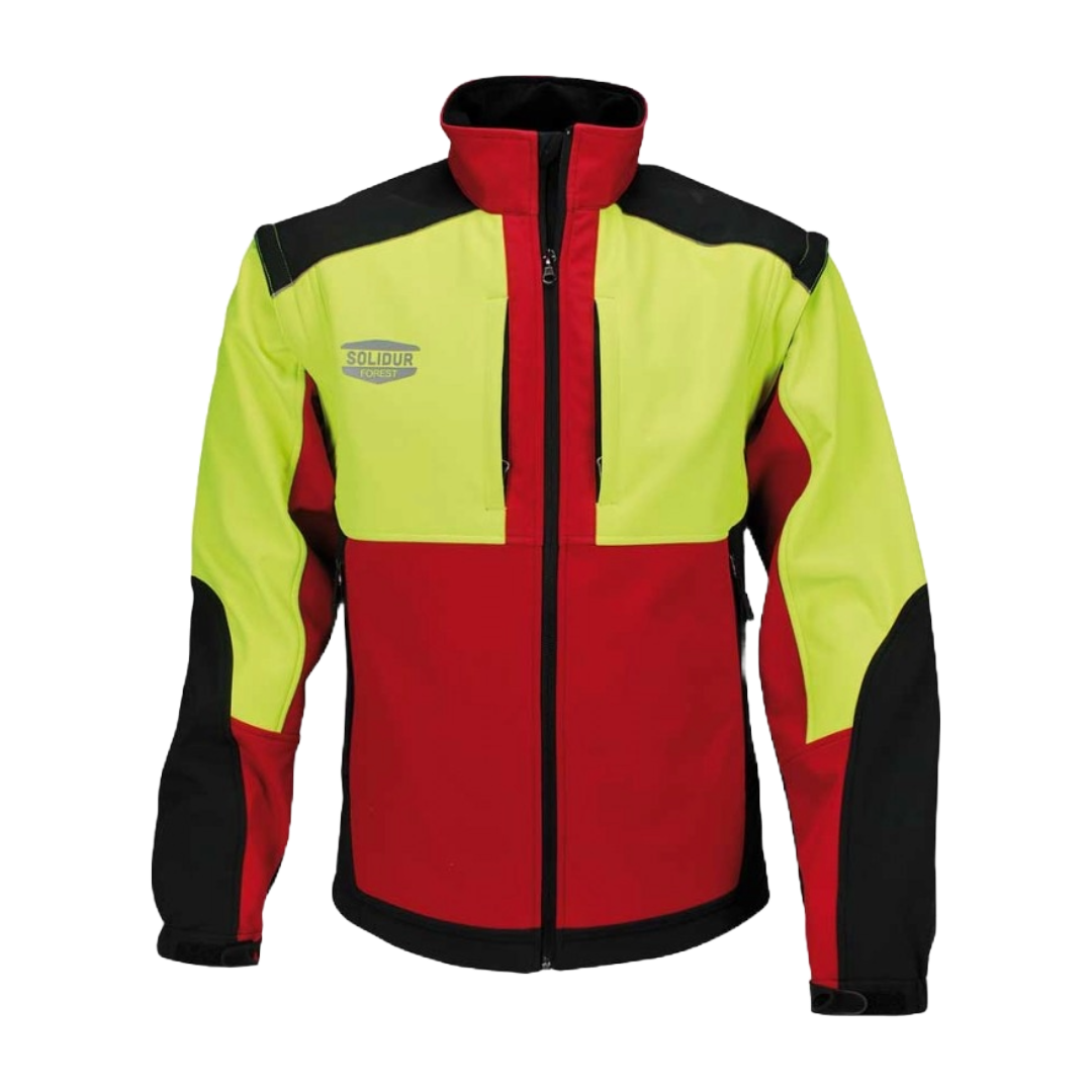 Veste de travail SOLIDUR SOFTSHELL Au meilleur prix KING VERT