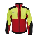 Veste de travail SOLIDUR SOFTSHELL - Rouge