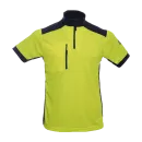 T-Shirt manches courtes anti-UV SOLIDUR UPF50+ - Jaune