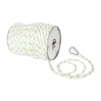 PORTABLE WINCH Corde double tresse avec épissure et cosse Portable Winch - Ø 10 mm x 100 m