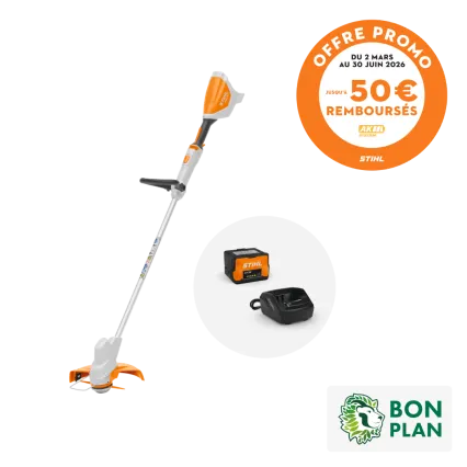STIHL Bon plan - Coupe-bordure &agrave; batterie STIHL FSA 57 R - Pack 1 batterie