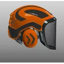 Casque Protos® Integral Forest (Orange et Gris carbone)