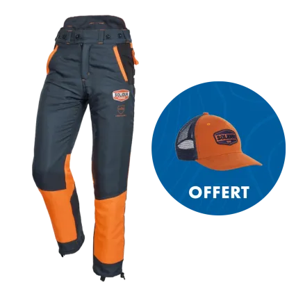 Pantalon anti-coupure SOLIDUR AUTHENTIC - Classe 2 - Type A
